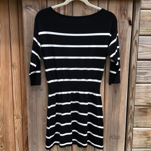 NWT! - WHBM / White House Black Market Stripe Knit Tunic Top - Picture 7 of 7